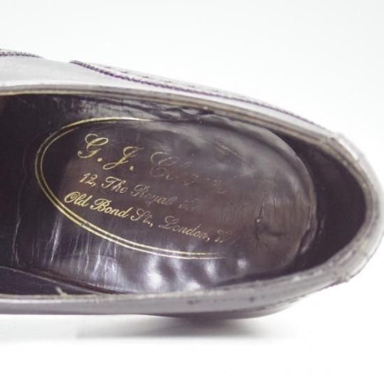 極上★クロケット＆ジョーンズ 7E 【★ハンドグレード/(英)ジョージクレバリー別注】GEORGE CLEVERLEY/Crockett＆Jones★b380