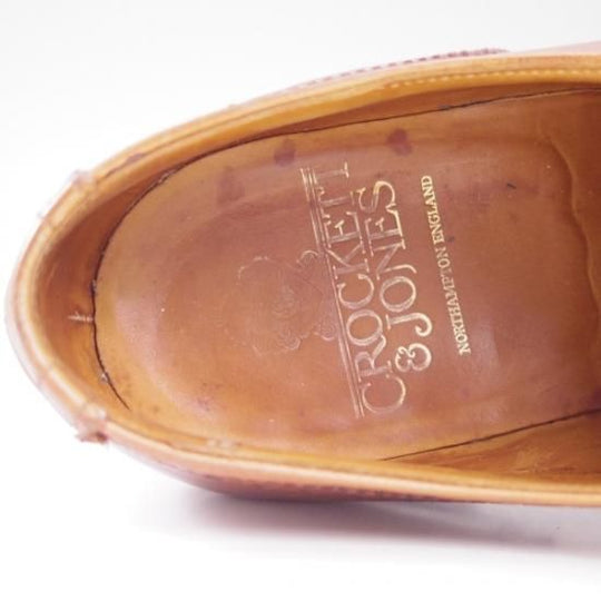 ★極上★クロケット＆ジョーンズ 8E【ウェストミンスター/WESTMINSTER】セミブローグ/Crockett＆Jones★b382