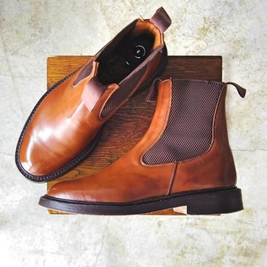 極上★トリッカーズ SIZE 7.5【★サイドゴア ブーツ/5738】Tricker's★b384