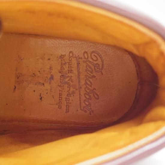 極上★パラブーツ SIZE 7.5【★絶版!!フォック仕様/MUCY】マルシェソール/ミューシー/チロリアン ブーツ/Paraboot★b386