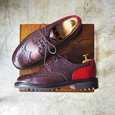 新品★(英)サンダース製 UK6/US7【★マークマクナイリー別注】MARK MCNAIRY/コマンドソール/9154TD/SANDERS★b388