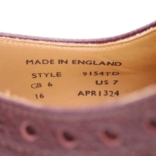 新品★(英)サンダース製 UK6/US7【★マークマクナイリー別注】MARK MCNAIRY/コマンドソール/9154TD/SANDERS★b388