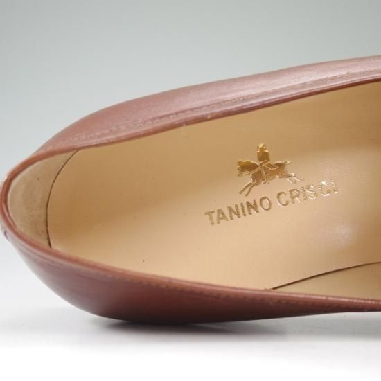 新品★(伊)タニノクリスチー SIZE 8.5【★定価10万円以上/大変希少な未使用品!!】タッセルローファー/TANINO CRISCI★b390