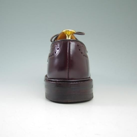 極美品★クロケット&ジョーンズ 6.5E【★ダイナイトソール仕様/PEMBROKE】325ラスト/ペンブローク/フルブローグ/Crockett&Jones★b392