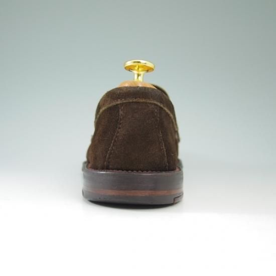 ★オールデン 7.5D【★ユナイテッドアローズ別注/UNITED ARROWS】98103F/フレックスソール/スエード/コインローファー/Alden★b393