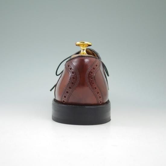 極上★(米)アレンエドモンズ 8.5E【定価15万円以上★コードバン仕様/Polo】サドルシューズ/赤茶/メンズ/ALLEN EDMONDS★b398