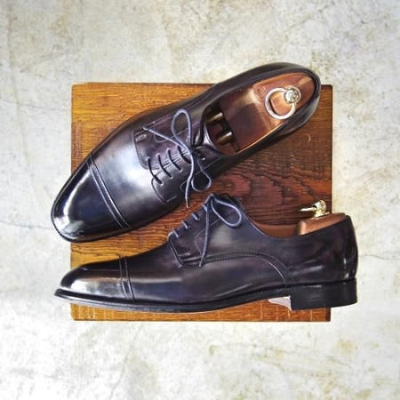 極美品★ジョンロブ製 SIZE 41.5/UK8程度【★超希少!!エルメス別注/HERMES】ミュージアムカーフ/JUD/ストレートチップ/JOHN LOBB★b399