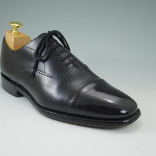 極上★チャーチ 70F/UK7【★最上級!!ロイヤルコレクション/002ラスト】半カラス仕上げ/HENRY/ヘンリー/ストレートチップ/Church's★b402