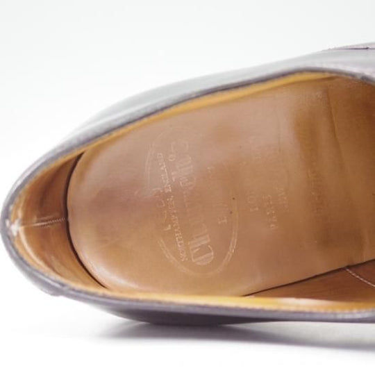 極上★チャーチ 70F/UK7【★最上級!!ロイヤルコレクション/002ラスト】半カラス仕上げ/HENRY/ヘンリー/ストレートチップ/Church's★b402