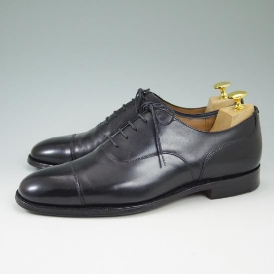 極上★チャーチ 75F/UK7.5【★希少!!過渡期モデル/旧チャーチ同様】100ラスト/Bamford/3〜4都市ロゴ/ストレートチップ/Church's★b403