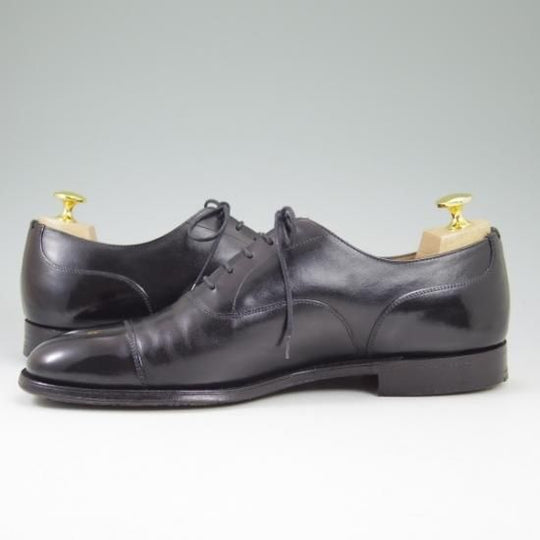 極上★チャーチ 75F/UK7.5【★希少!!過渡期モデル/旧チャーチ同様】100ラスト/Bamford/3〜4都市ロゴ/ストレートチップ/Church's★b403