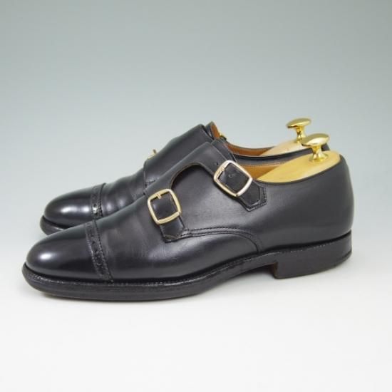 ★クロケット&ジョーンズ 5.5E【★Lloyd Footwear別注/ロイドフットウェア】317ラスト/ダブルモンク/Crockett&Jones★b409