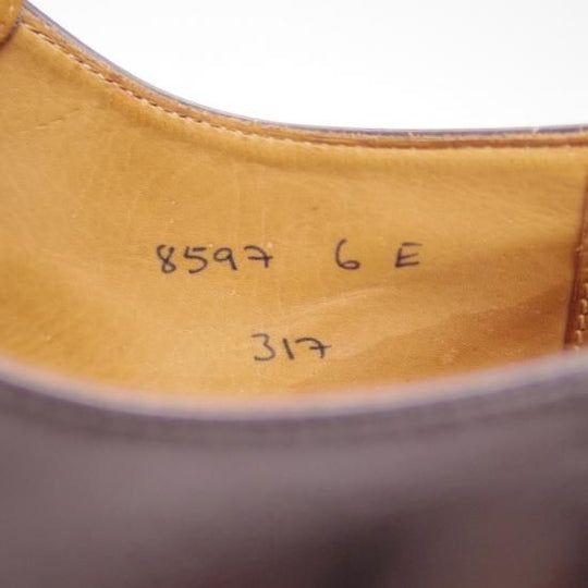 ★クロケット&ジョーンズ 6E【★BARNEYS NEWYORK別注/バーニーズ ニューヨーク】317ラスト/ダブルモンク/Crockett&Jones★b410