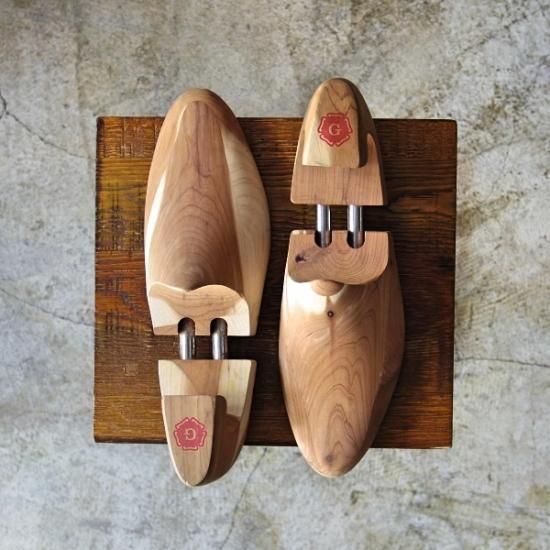 極上★グレンソン SIZE 8【★純正シューツリー】木製シューキーパー/GRENSON★b413