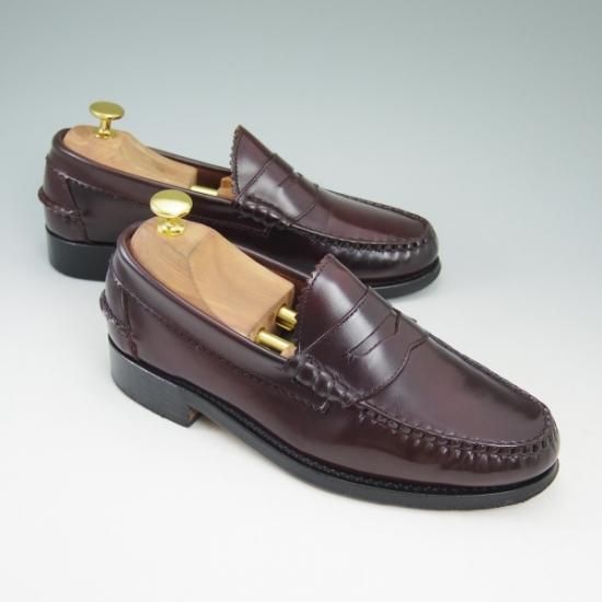 美品★(米)アレンエドモンズ 7D【★コインローファー/Kenwood】ケンウッド/ビーフロール/赤茶/メンズ/ALLEN EDMONDS★b417