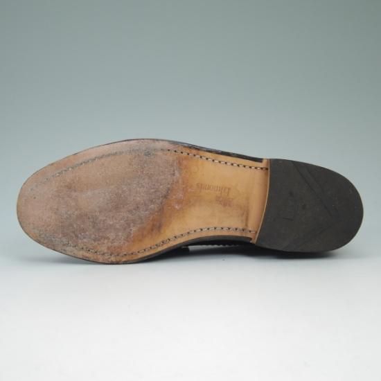 美品★(米)アレンエドモンズ 7D【★コインローファー/Kenwood】ケンウッド/ビーフロール/赤茶/メンズ/ALLEN EDMONDS★b417