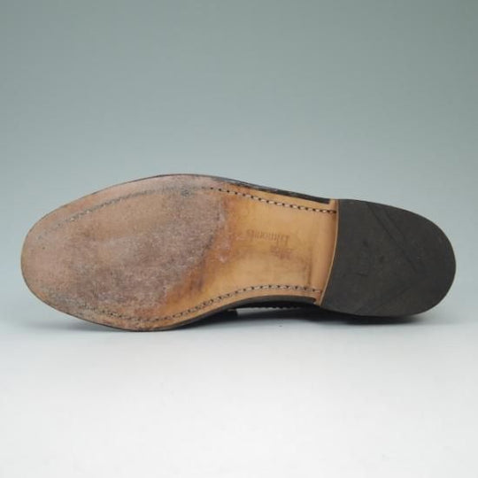 美品★(米)アレンエドモンズ 7D【★コインローファー/Kenwood】ケンウッド/ビーフロール/赤茶/メンズ/ALLEN EDMONDS★b417