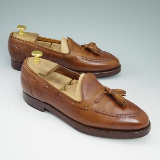 ★クロケット&ジョーンズ UK7/US7.5D【★ラルフローレン別注/Polo Ralph Lauren】タッセルローファー/Crockett＆Jones★b419