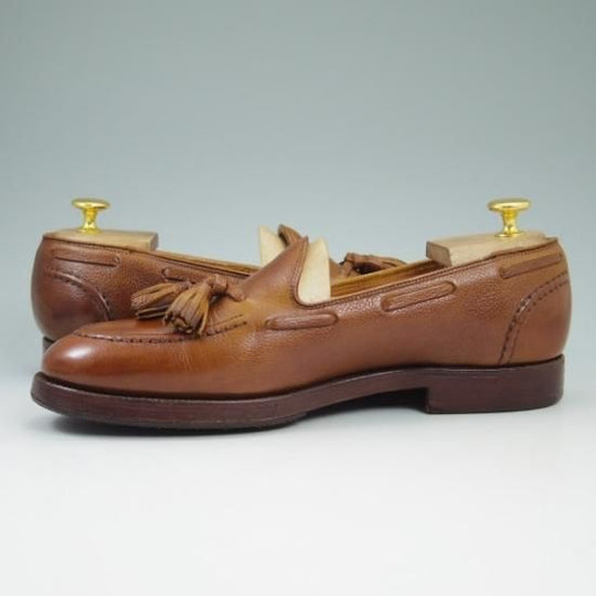 ★クロケット&ジョーンズ UK7/US7.5D【★ラルフローレン別注/Polo Ralph Lauren】タッセルローファー/Crockett＆Jones★b419