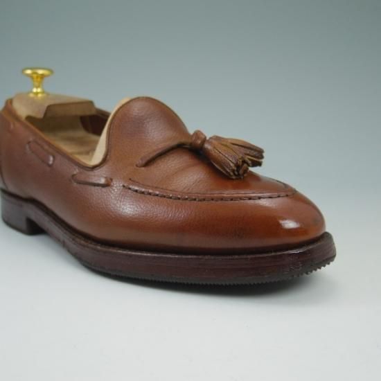 ★クロケット&ジョーンズ UK7/US7.5D【★ラルフローレン別注/Polo Ralph Lauren】タッセルローファー/Crockett＆Jones★b419