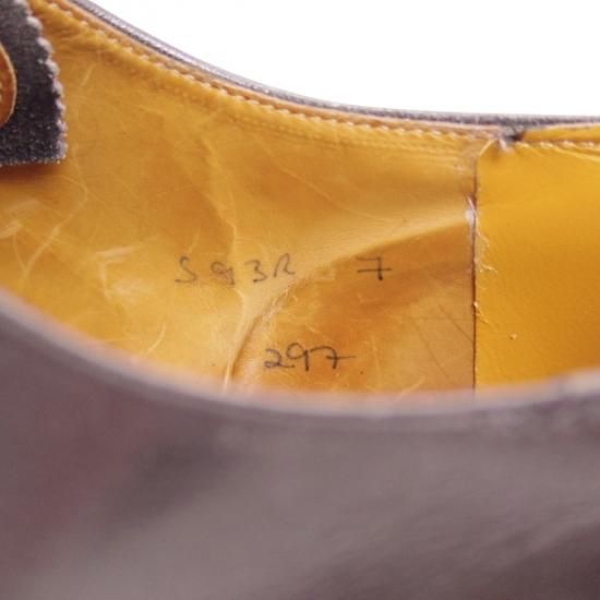★クロケット&ジョーンズ UK7【★ハケット ロンドン別注/HACKETT LONDON】パンチドキャップトゥ/297ラスト/Crockett＆Jones★b420