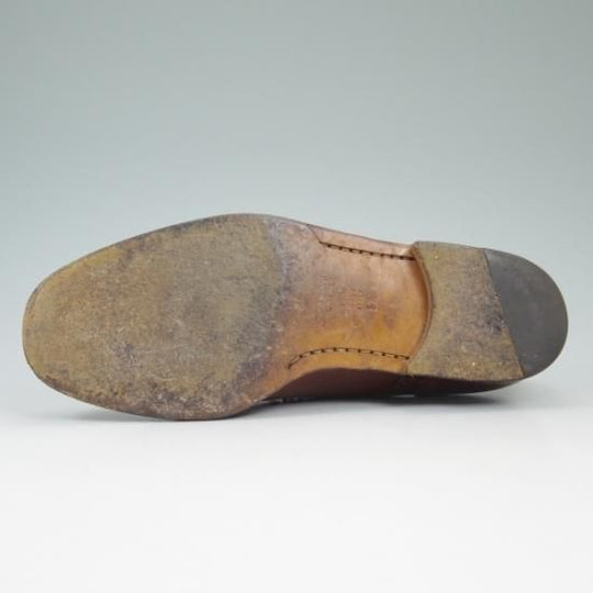 極上★(伊)タニノクリスチー SIZE 5.5【★定価10万円以上】クォーターブローグ/TANINO CRISCI★b422