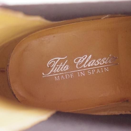 極美品★Titlo Classic/サイズ 6.5【★トレーディングポスト取扱/スペイン製】ティートロクラシック/サイドゴアブーツ/Trading Post★b423