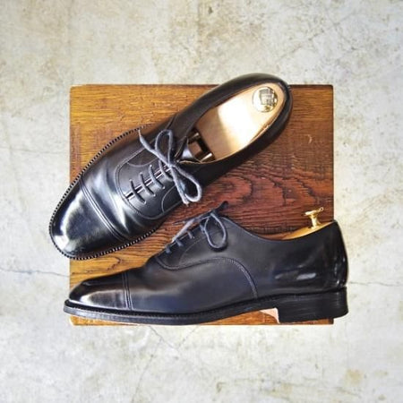 美品★チャーチ 60H/UK6〜6.5【★希少!!282ラスト/3都市ロゴ/旧チャーチ】メッセンジャー/messenger/Church's★b427