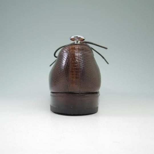 時価20万円以上★チャーチ 85F/UK8.5【★超希少!!リザード仕様/84ラスト】3都市ロゴ/プレーントゥ/旧チャーチ/Church's★b428