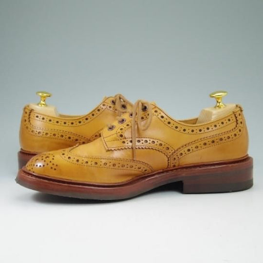 極美品★トリッカーズ SIZE 7【★ダイナイトソール仕様/BOURTON】バートン/M5633/カントリーシューズ/短靴/Tricker's★b431