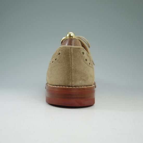極美品★クロケット&ジョーンズ 8E【★ダイナイトソール仕様/CARDIGAN/カーディガン】335ラスト/フルブローグ/Crockett&Jones★b432