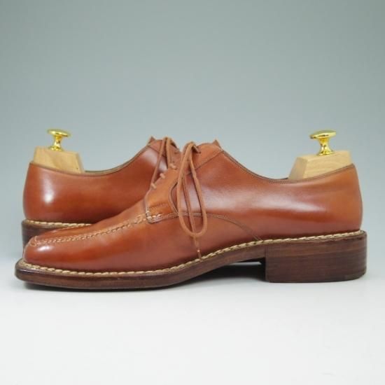 極上★(伊)マンニーナ UK8程度【貴重★オーダー品】Uチップ/MANNINA★b433