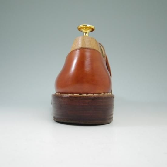 極上★(伊)マンニーナ UK8程度【貴重★オーダー品】Uチップ/MANNINA★b433