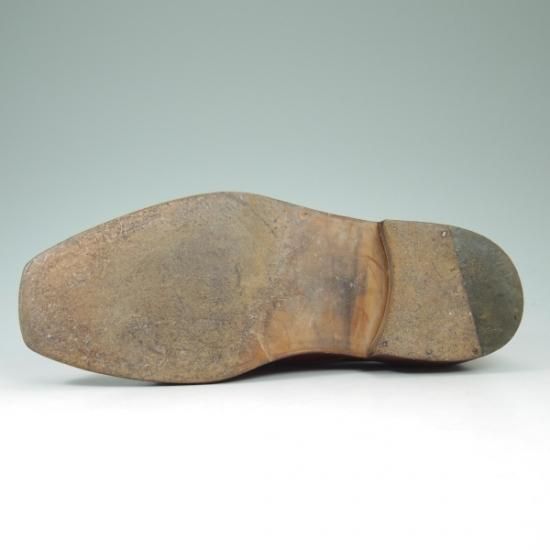 極上★(伊)マンニーナ UK8程度【貴重★オーダー品】Uチップ/MANNINA★b433