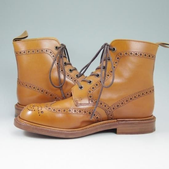 極美品★(英)アルフレッドサージェント(レディース) UK4.5【★ブーツ/L4157】フルブローグ/Alfred Sargent★b434