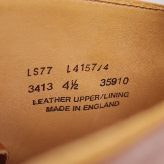 極美品★(英)アルフレッドサージェント(レディース) UK4.5【★ブーツ/L4157】フルブローグ/Alfred Sargent★b434