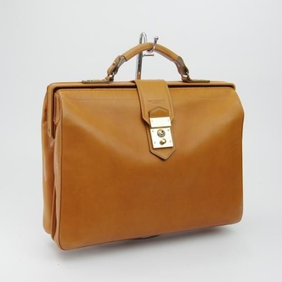 極上★(英)GIEVES & HAWKES/ギーブス&ホークス【★鞄】ダレスバッグ/ソフトダレス/レザー 茶/メンズ ビジネス バッグ★N4886