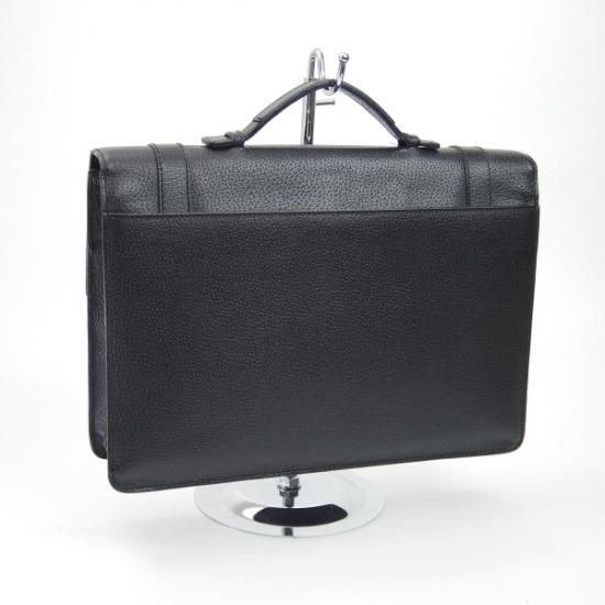 極上★(伊)サルヴァトーレ フェラガモ/Ferragamo【★鞄】ブリーフケース/レザー 黒/メンズ ビジネス バッグ/Salvatore★N4887