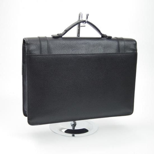 極上★(伊)サルヴァトーレ フェラガモ/Ferragamo【★鞄】ブリーフケース/レザー 黒/メンズ ビジネス バッグ/Salvatore★N4887