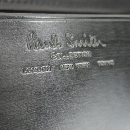 極上★(英)ポールスミス【★高額!!ブライドルレザー仕様】ブリーフケース/黒/メンズ ビジネス バッグ/PaulSmith★N4888