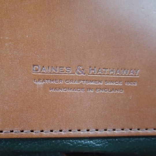 ★(英)デインズ&ハザウェイ【★ブライドルレザー仕様】DAINES&HATHAWAY/アタッシュケース/茶/メンズ ビジネス バッグ★N4889