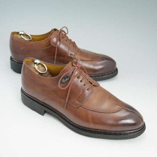 美品★パラブーツ SIZE 6.5【★希少!!ポマード/POMMARD】LISSE MARRON/マロン/リスレザー/ギャラクシーソール/Uチップ/Paraboot★b435