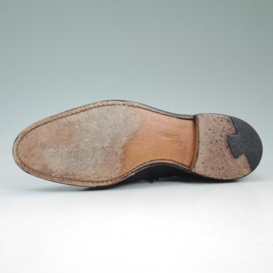 極上★(米)アレンエドモンズ 8.5D【★フルブローグ/Player's Shoe】カーフ/黒/メンズ/ALLEN EDMONDS★b436