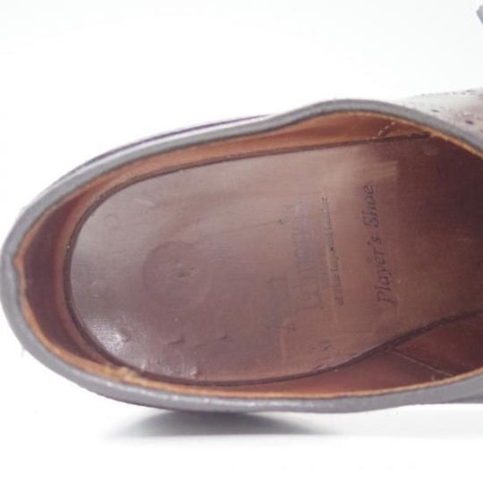 極上★(米)アレンエドモンズ 8.5D【★フルブローグ/Player's Shoe】カーフ/黒/メンズ/ALLEN EDMONDS★b436
