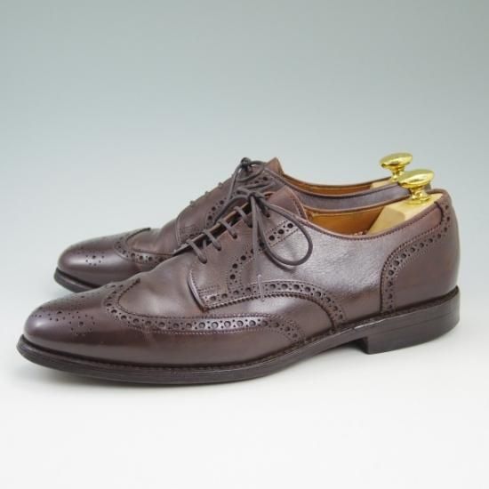 極上★(米)アレンエドモンズ 8.5D【★フルブローグ/Ashland】カーフ/濃茶/メンズ/ALLEN EDMONDS★b438
