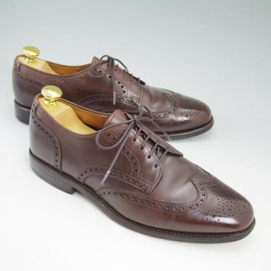 極上★(米)アレンエドモンズ 8.5D【★フルブローグ/Ashland】カーフ/濃茶/メンズ/ALLEN EDMONDS★b438