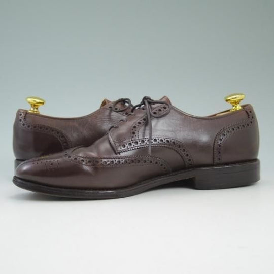 極上★(米)アレンエドモンズ 8.5D【★フルブローグ/Ashland】カーフ/濃茶/メンズ/ALLEN EDMONDS★b438