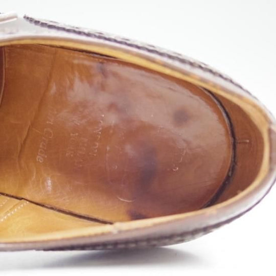 極上★チャーチ 70F/UK7【★希少!!224ラスト/旧チャーチ】3都市〜4都市ロゴ/バーウッド同様/ライトエボニー/Wellington/Church's★b442