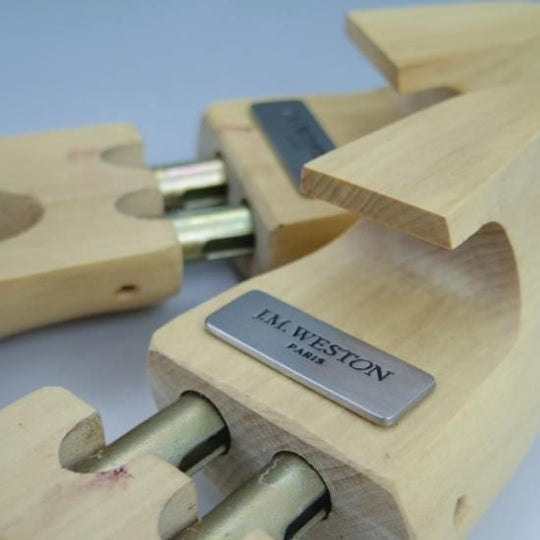 極上★JM.ウェストン SIZE 5【★041L/純正シューツリー/木製シューキーパー】Weston/ウエストン★b445