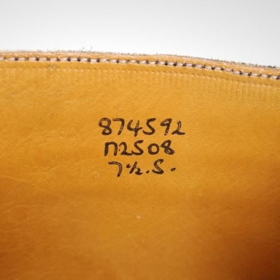 美品★トリッカーズ SIZE 7.5【★カントリーブーツ/M2508】MALTON/モールトン/カーフ/Tricker's★b447